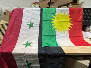 Collectible Flags Brought back from Iraq