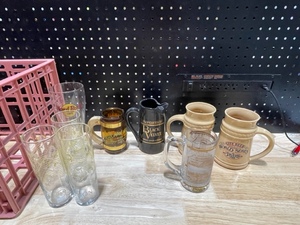 Collectible Beer and Liquor Glasses