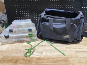 Fishing Bag with Tackle Boxes