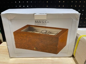 Mele & Co. Wooden Watch Box