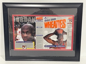 Michael Jordan Wheaties Framed Memorabilia