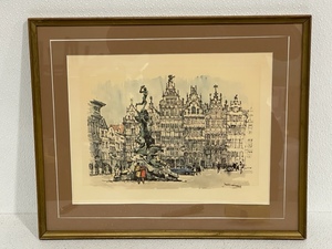 Vintage Framed Art by Jan Korthals