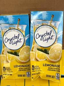 lot 26 image: Crystal light lemonade box of 12 boxes Best By 05052025