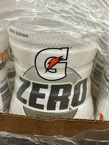 lot 58 image: Gatorade Zero Cherry flavor 15 pack 28oz bottles Best By 10072023