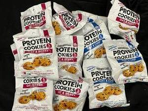 lot 123 image: Protein Cookies Bundle Best By 07012024