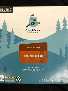 lot 126 image: Caribou Kuerig 2 boxes 32 pods per box Best By 06302023