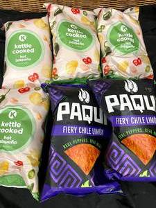 lot 182 image: Spicy Chips Bundle Best By 01082024
