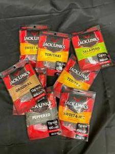 lot 269 image: Jack Links Variety pack 8 1.25 oz bags
