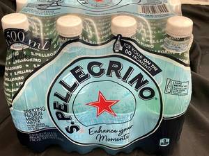 lot 521 image: San Pellegrino Sparkling Water 12 pack 16.9 oz bottles Best By 012024