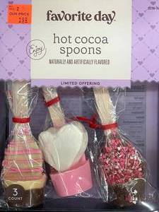 lot 202 image: Hot Cocoa Spoons Chocalate 6 Boxes Best By 10262023