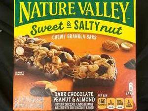 lot 255 image: Chocolate peanut and almond Granola bars 3 boxes Best By 03102024
