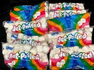 lot 265 image: Jet Puffed Marshmallows 10 bags Best By 12302023