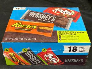 lot 173 image: 18 Chocolate Variety Pack Best By 072024