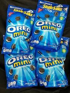 lot 814 image: Oreo Minis 4 Large Bags Best By 05142024