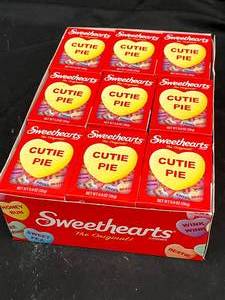 lot 865 image: Sweethearts Cutie Pie 36 Boxes Best By 08152025
