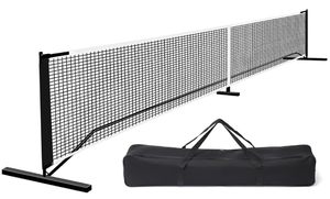 lot 223 image: DULCE DOM Pickleball Net Portable Outdoor, 22 FT with Court Marking Kit