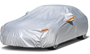 lot 431 image: Kayme 6 Layers Car Cover Waterproof All Weather for Automobiles, (186-193 inch)