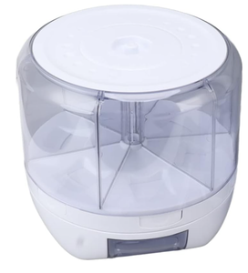 lot 120 image: Rotating Rice and Grain Storage Container