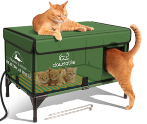 lot 128 image: Indestructible Cat House for Outdoor Cats in Winter