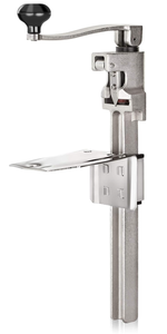 lot 139 image: New Star Foodservice 7006841#1 Manual Table Can Opener with Plated Steel Base For Cans Up to 11 Tall