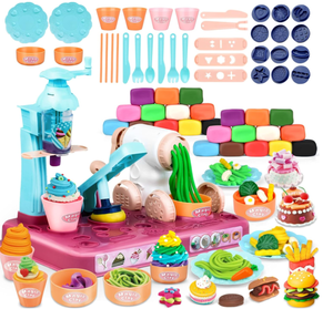 lot 256 image: Playdough Sets for Kids Ages 4-8, 3 In1 Playdough