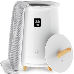 lot 260 image: Towel Warmer, Heated Towel Warmer Bucket with LED Display