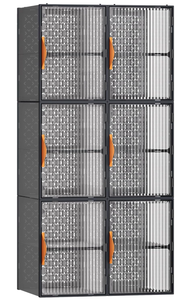 lot 262 image: LOT OF 6 DINMO Shoe Organizer