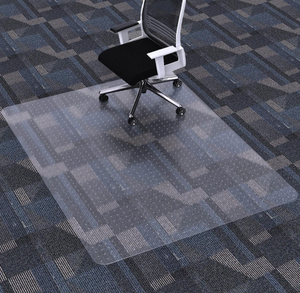 lot 284 image: Desk Chair Mat for Flat to Low Pile Carpets