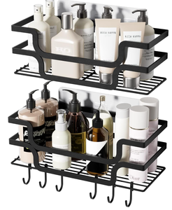 lot 293 image: Auslar Shower Caddy,Shower Shelves for Inside Shower