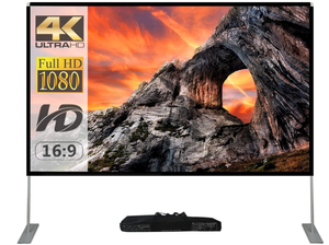 lot 346 image: Projector Screen Outdoor Foldable Movie Outside 100 inch