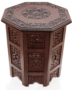 lot 394 image: COTTON CRAFT Solid Wood Accent End Table
