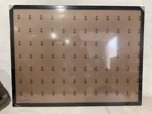 lot 411 image: Black Frame, Measures 41.5 x 31.5