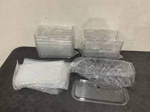 lot 209 image: LOT OF 10 Theaoo Fridge Organizer