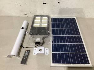 lot 308 image: A-ZONE 1800W Tri-Color Solar Street Lights Outdoor