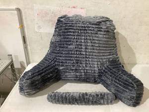lot 554 image: Dark Grey Fur Back Rest
