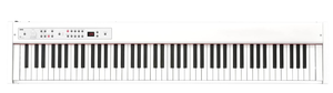 lot 8 image: DAMAGED - PLEASE CONTACT AFFILIATE - Korg D1 88-key Stage PianoController (White)