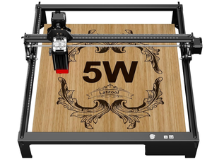 lot 14 image: Latitool F50 Laser Engraver,50W Laser Engraving Machine for Wood and Metal