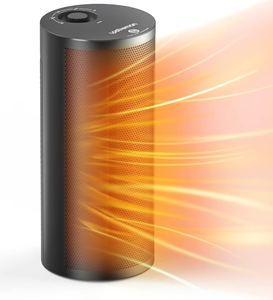 lot 460 image: Upstreman Space Heater for Indoor Use, 1500W Fast PTC Ceramic Heating