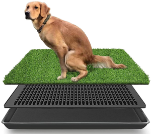 lot 479 image: Dog Potty Tray Indoor Outdoor Washable Pee Pad for Dogs