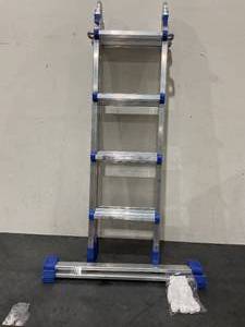 lot 53 image: HBTower Ladder, A Frame 5 Step Extension Ladder 19FT