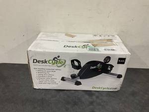 lot 60 image: BLACK DeskCycle Under Desk Bike Pedal Exerciser