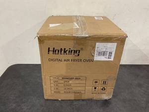 lot 69 image: Air Fryer Oven 20 Quart Large, 10-in-1 Airfryer Rotisserie Dehydrator Toaster Oven Combo with Racks