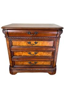 lot 30 image: Aspen Home Nap Liv360 Nightstand in Cherry ($900 MSRP) 34W x 22D x 31.25H