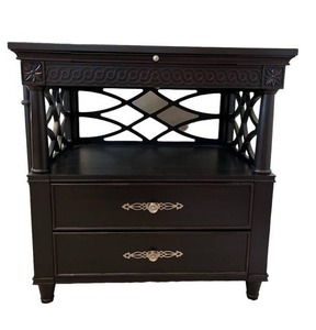 lot 53 image: Aspen Home Furniture Young Classics Liberty Nightstand with Outlets ($422 Original Purchase Price) in Excellent Condition