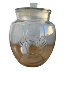 lot 108 image: 9.5 Kilner Glassware Universal Storage Jar in Excellent Condition
