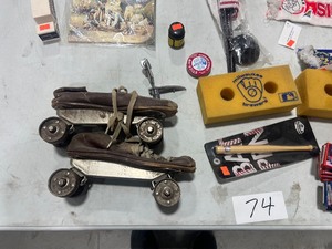 OLD ROLLER SKATES & Memorabilia