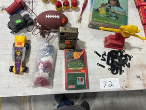 ASSORTED TOYS & PHONES