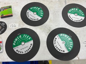 14 METAL CUTTING BLADES & 7 METAL CUTTING BLADES
