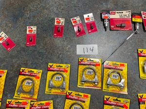 MUFFLER CLAMP, DA PADS, & TORKS SOCKETS