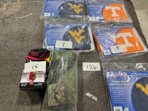 RAIN PONCHOS, BLANKET, SAFETY THROW LINE